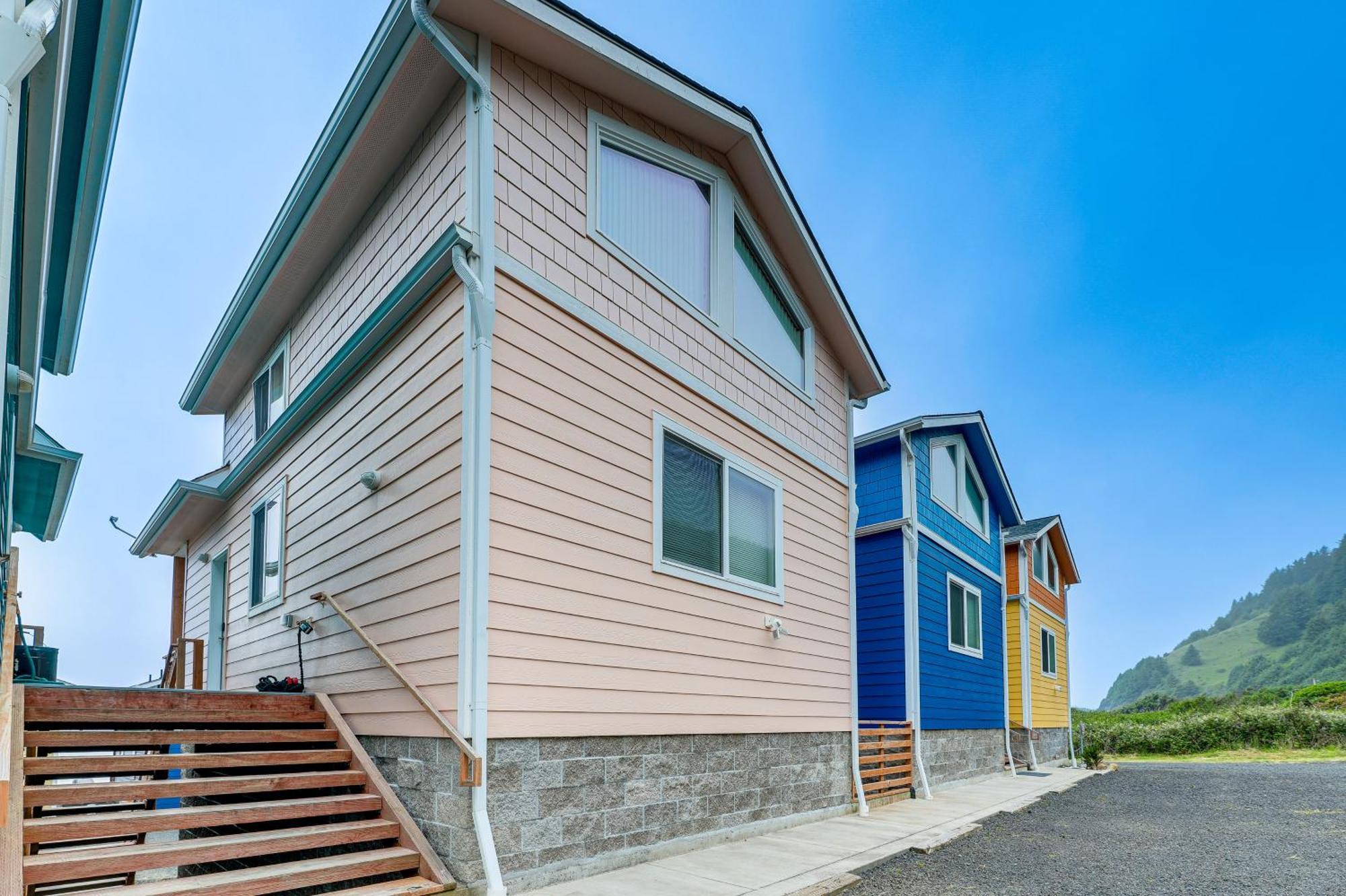 Epic Yachats Escape Oregon Coastline Beach, Views 외부 사진